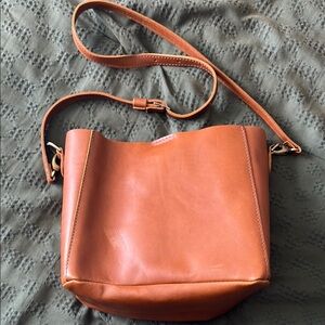 Portland Leather Butterfly Bucket Bag